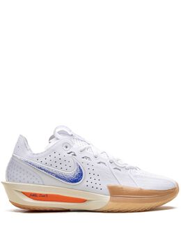 Nike: Белые кроссовки  Air Zoom