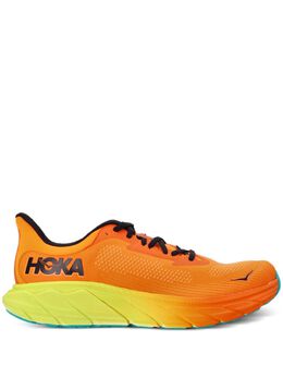 HOKA: Оранжевые кроссовки 