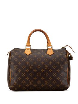 Louis Vuitton Pre-Owned: Коричневая сумка 