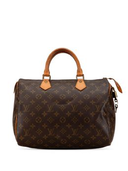 Louis Vuitton Pre-Owned: Коричневая сумка 