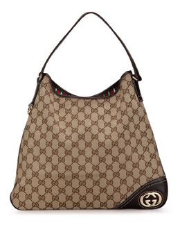 Gucci Pre-Owned: Коричневая сумка 