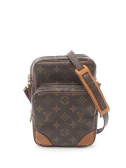 Louis Vuitton Pre-Owned: Коричневая сумка 