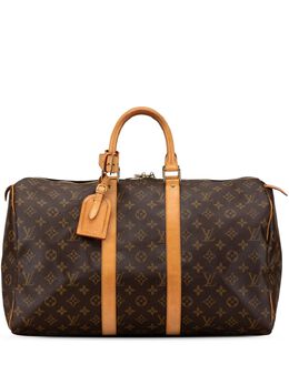 Louis Vuitton Pre-Owned: Коричневая сумка 