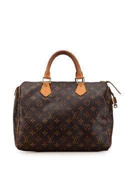 Louis Vuitton Pre-Owned: Коричневая сумка 