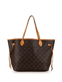 Louis Vuitton Pre-Owned: Коричневая сумка-шоппер 