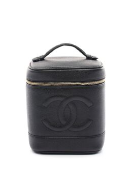 CHANEL Pre-Owned: Чёрная сумка 