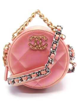 CHANEL Pre-Owned: Розовая сумка 