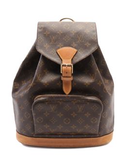 Louis Vuitton Pre-Owned: Коричневый рюкзак 