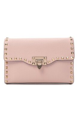 Valentino: Розовая сумка  Rockstud Small