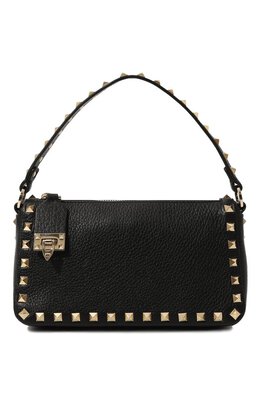 Valentino: Чёрная сумка  Rockstud Small