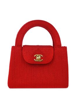 CHANEL Pre-Owned: Красная сумка 