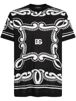 Dolce & Gabbana: Футболка  T с принтом