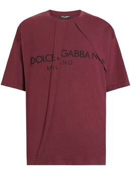 Dolce & Gabbana: Красная футболка  T