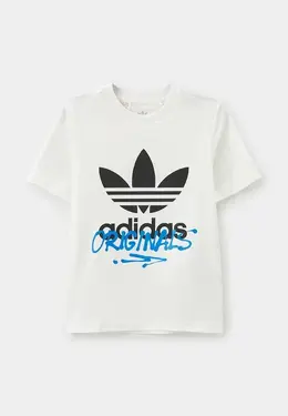 adidas Originals: Белая футболка 