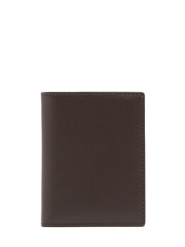 COMME DES GARÇONS WALLET: Коричневый кошелёк 