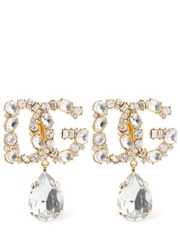 DOLCE & GABBANA: Серьги  Crystal