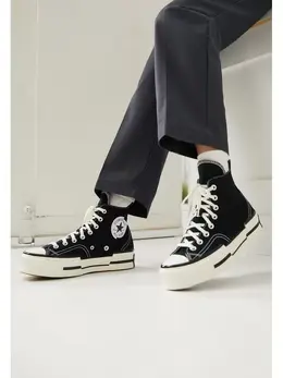 Converse: Чёрные кеды 