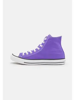 Converse: Фиолетовые кеды 