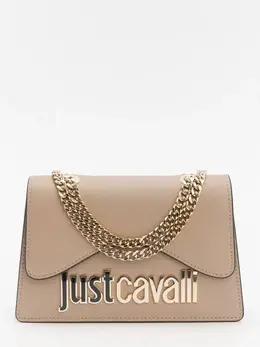 Just Cavalli: Бежевая сумка 