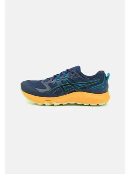 Asics: Синие кроссовки 