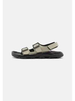 Birkenstock: Бежевые сандалии 