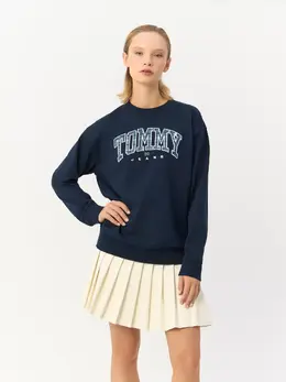 Tommy Hilfiger: Синий свитшот 