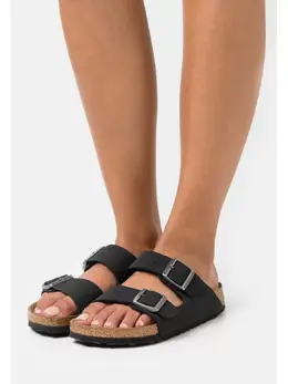 Birkenstock: Чёрные сабо 