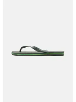 Havaianas: Зелёные шлёпанцы 