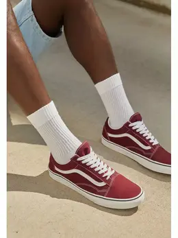 VANS: Бордовые кеды 