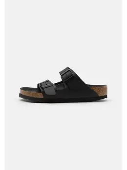 Birkenstock: Чёрные сабо 