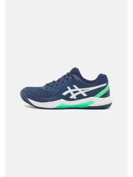 Asics: Синие кроссовки 