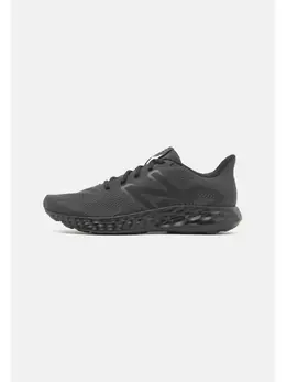 New Balance: Чёрные кроссовки 