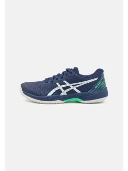 Asics: Синие кроссовки 