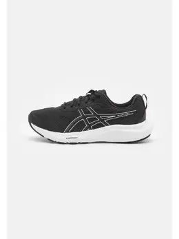 Asics: Чёрные кроссовки 