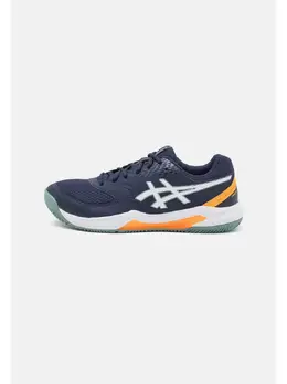 Asics: Синие кроссовки 