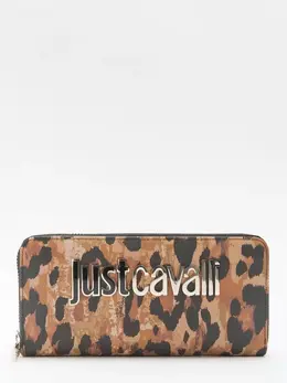 Just Cavalli: Кошелёк с леопардовым принтом 