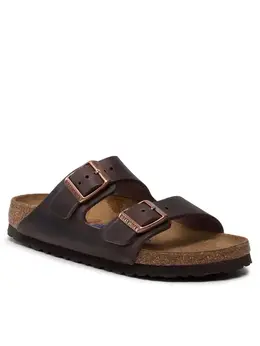 Birkenstock: Коричневые сабо  Arizona BS