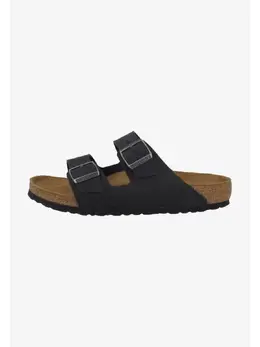 Birkenstock: Чёрные сабо 