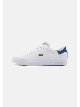 Lacoste: Белые кеды 