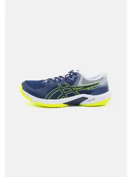 Asics: Синие кроссовки 