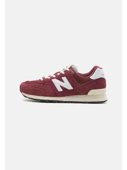 New Balance: Красные кроссовки  574