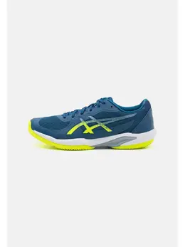 Asics: Синие кроссовки 