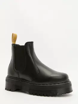 Dr. Martens: Чёрные ботинки 