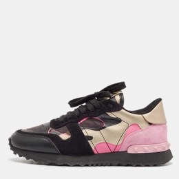 Valentino: Многоцветные кроссовки  Rockrunner