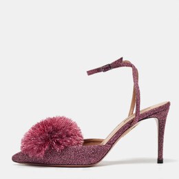 Aquazzura: Розовые сандалии 