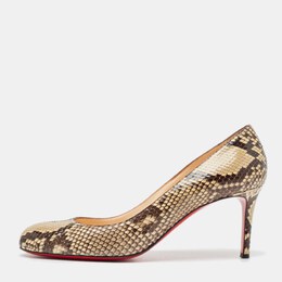 Christian Louboutin: Коричневые туфли 