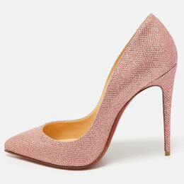 Christian Louboutin: Розовые туфли  Pigalle