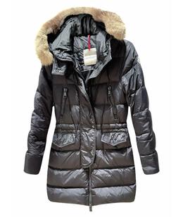 MONCLER: Пуховик с капюшоном 