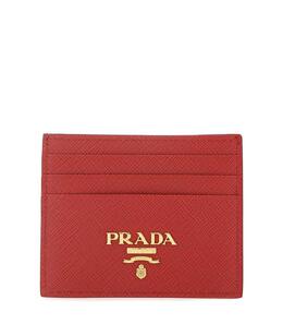 PRADA: Красный картхолдер 