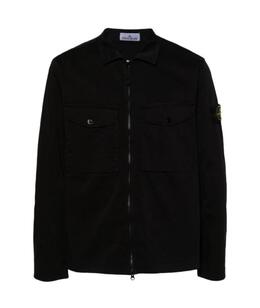 STONE ISLAND: Чёрная рубашка 